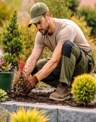 landscaping-company-georgetown-shrub-installation